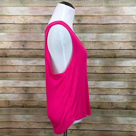 NWT Free People Take the Plunge Fuchsia Tank Top - Fuchsia - Small - Picture 7 of 12